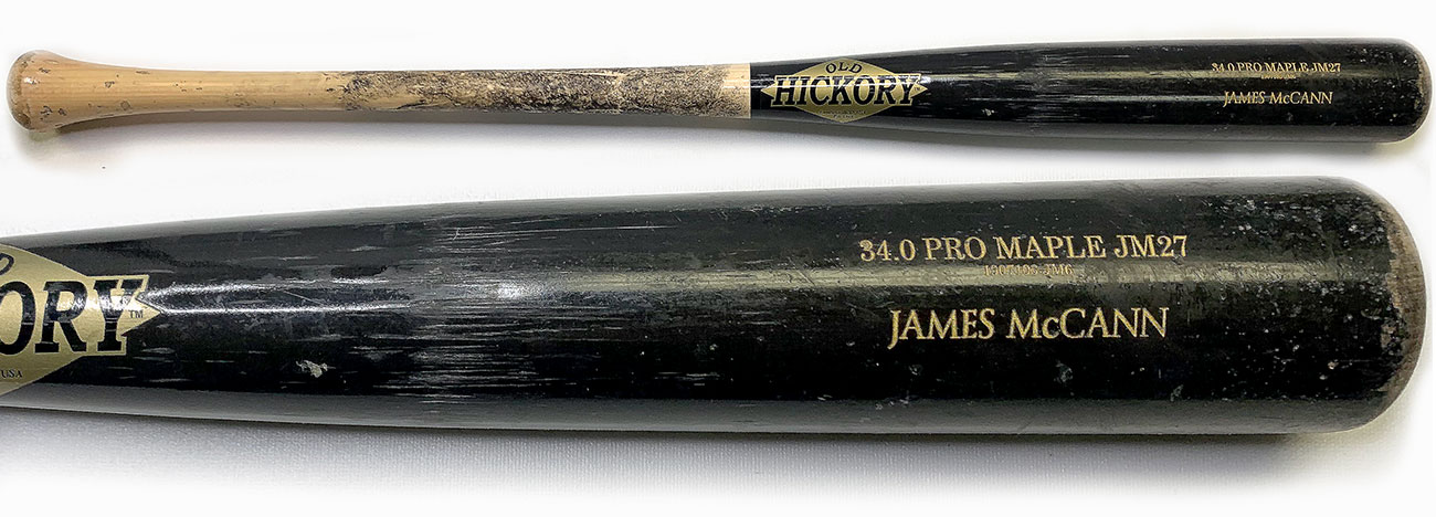 James McCann New York Mets Autographed Louisville Slugger