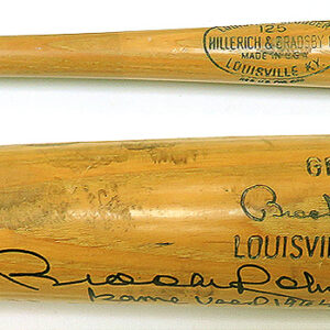 Brooks Robinson Signed Game Used Bat 1964 MVP Season