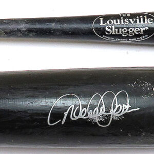 Derek Jeter Signed Game Used Bat