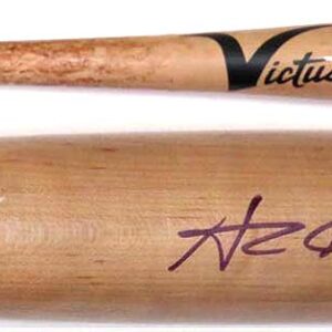 Alec Bohm Signed Game Used Bat