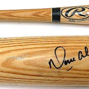 Moises Alou Signed Game Used Bat