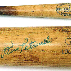 Rico Petrocelli Signed Game Used Bat