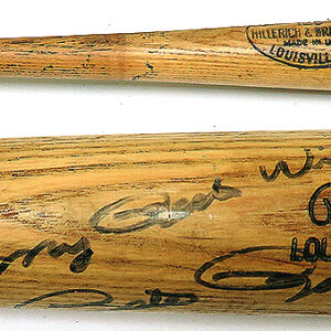 Pete Rose Signed Game Used Bat