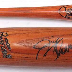 Jim Thome Signed Game Used Bat